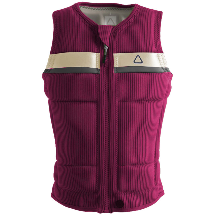 2022 Follow Signal Ladies Jacket Maroon Wake World